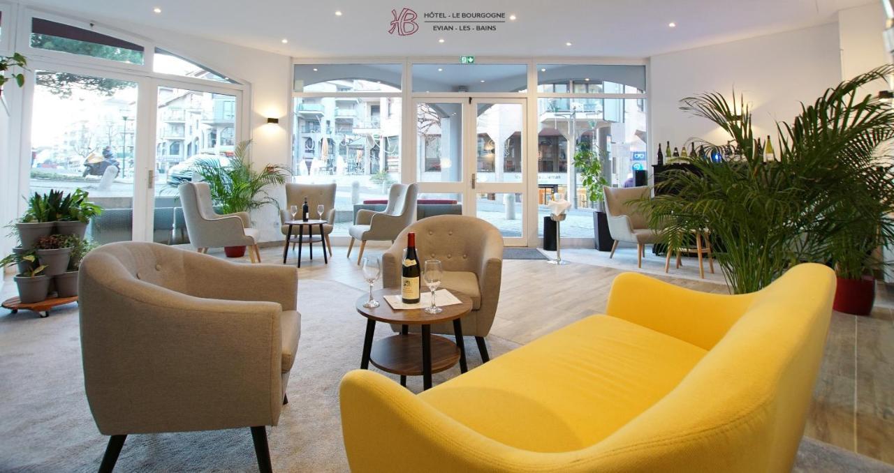 Hotel Le Bourgogne Évian-les-Bains Екстериор снимка