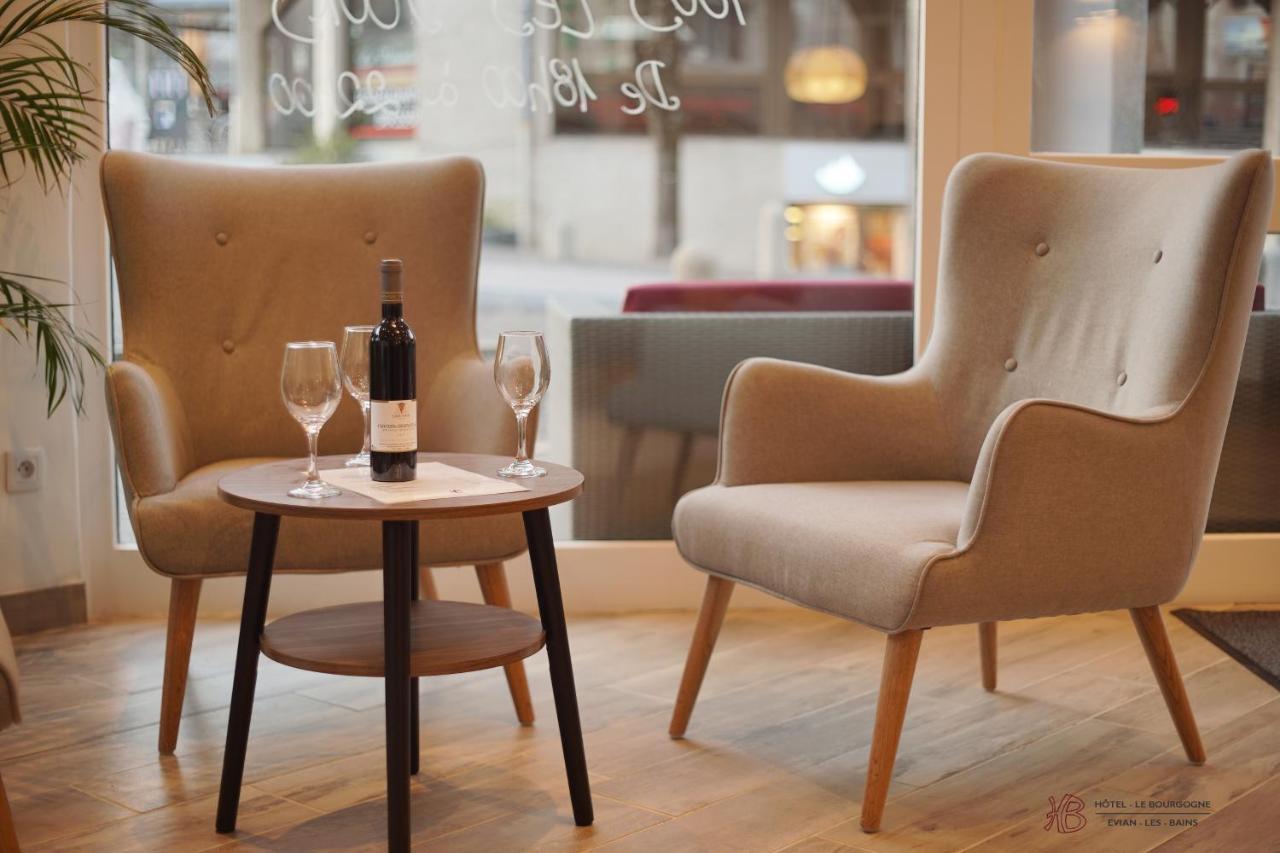 Hotel Le Bourgogne Évian-les-Bains Екстериор снимка